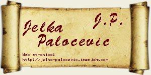 Jelka Paločević vizit kartica